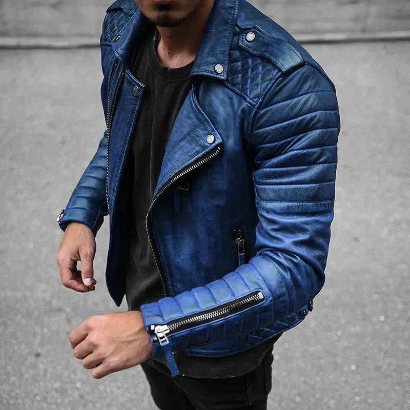 Abe Men's Leather Jacket | Premium Quality, Timeless Style 2