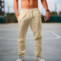 Aero Men's Linen Trousers | Breathable Comfort, Elegant Design 0