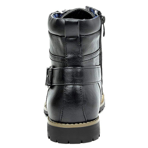 Ariella Women's Motorcycle Boots | Genuine Leather, Comfortable Fit 1