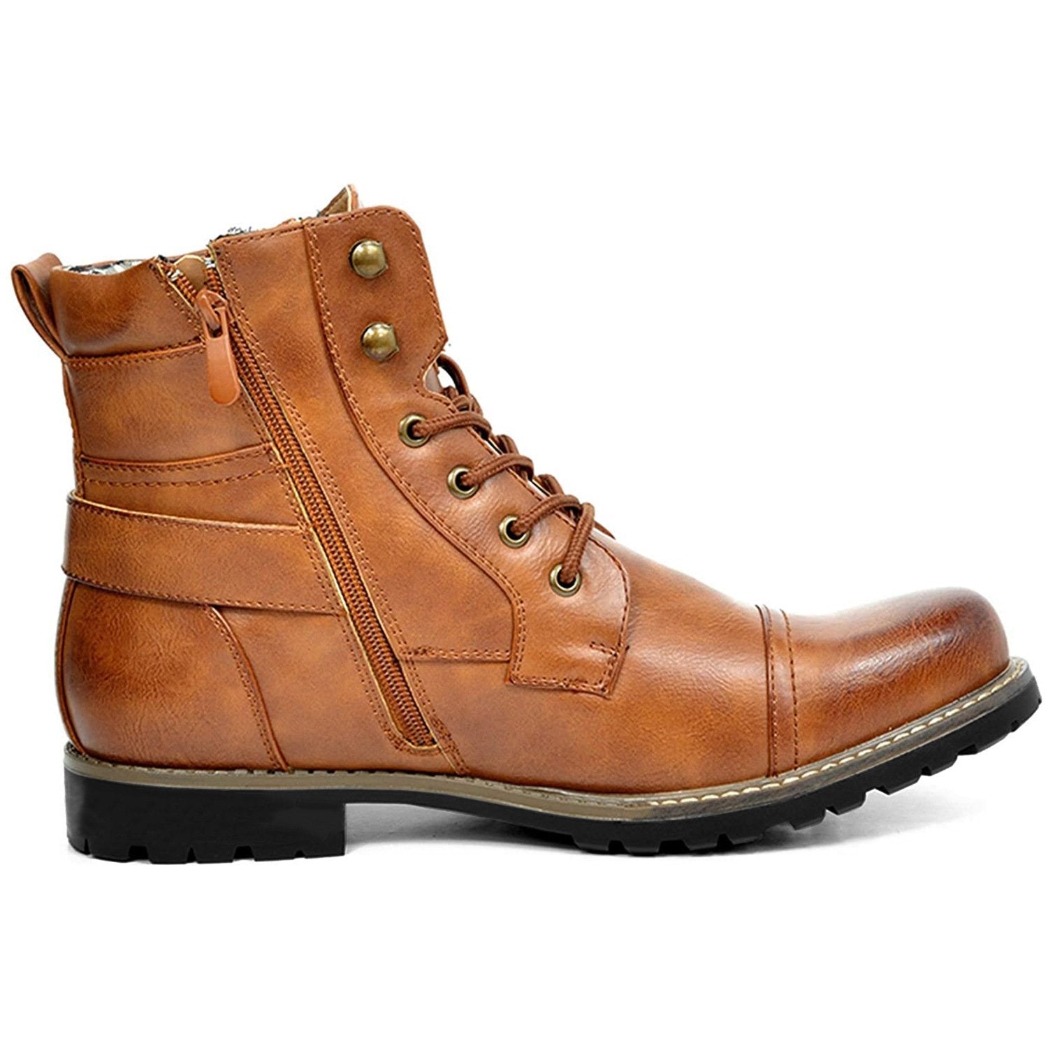 Ariella Women's Motorcycle Boots | Genuine Leather, Comfortable Fit 6