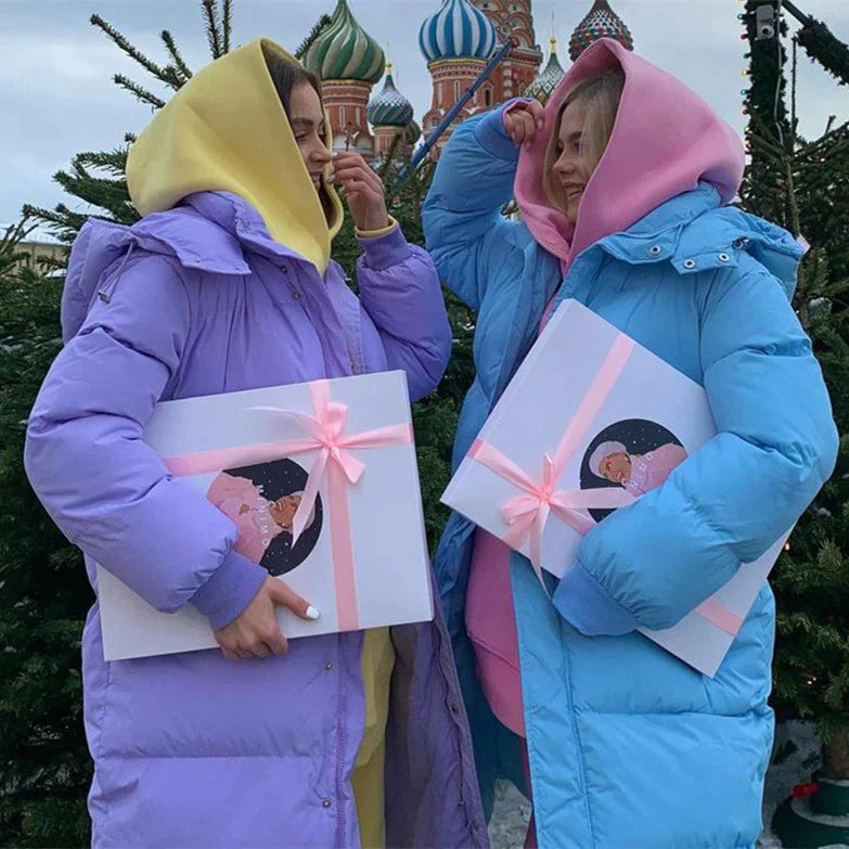 Ava Women's Black Puffer Jacket | Elegant Design, Cozy Warmth 3