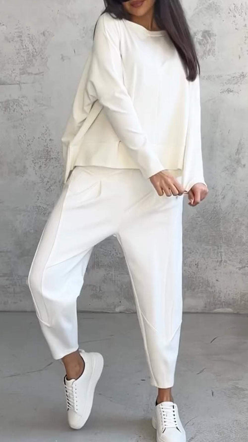 Ava Women's Pants Set | Soft Fabric, Elegant Two Piece Design 1
