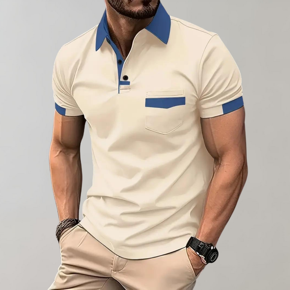 Avery Men's Casual Polo Shirt | Comfortable Cotton with Pocket 11