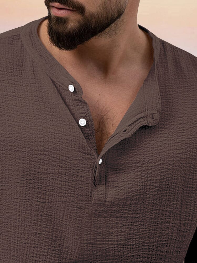 Avery Men's Casual Set | Breathable Cotton Linen 6