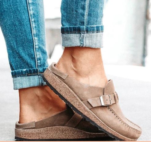 Bella Women's Clogs | High-Quality Suede, Comfortable Fit 1