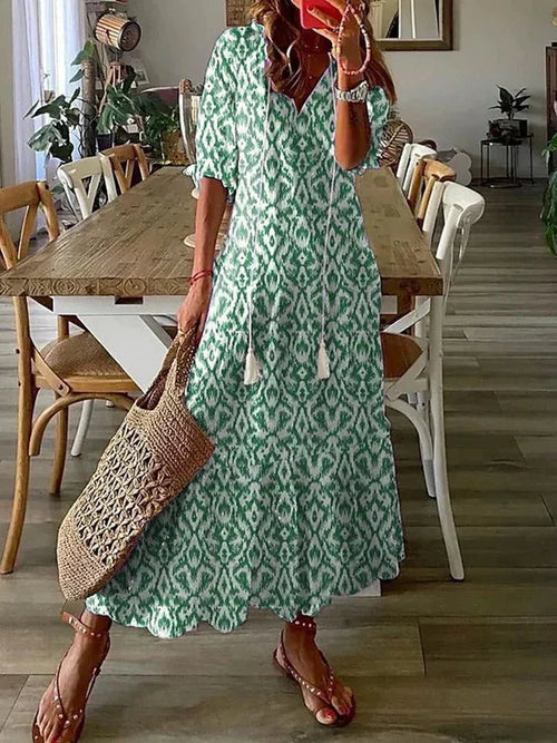 Bella Women's Maxi Dress | Bohemian Style, Effortless Elegance 1