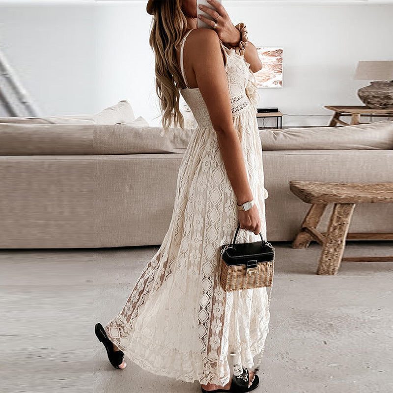 Bella Women's Maxi Dress | Boho Embroidery, Airy Comfort 5