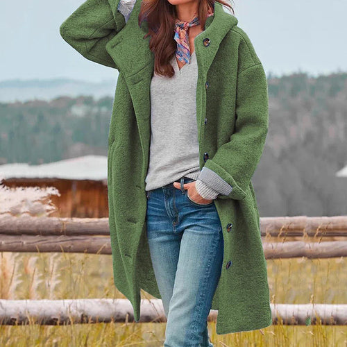 Bella Women's Winter Coat | Genuine Leather Accents, Thick Design 0