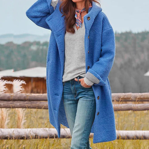 Bella Women's Winter Coat | Genuine Leather Accents, Thick Design 1
