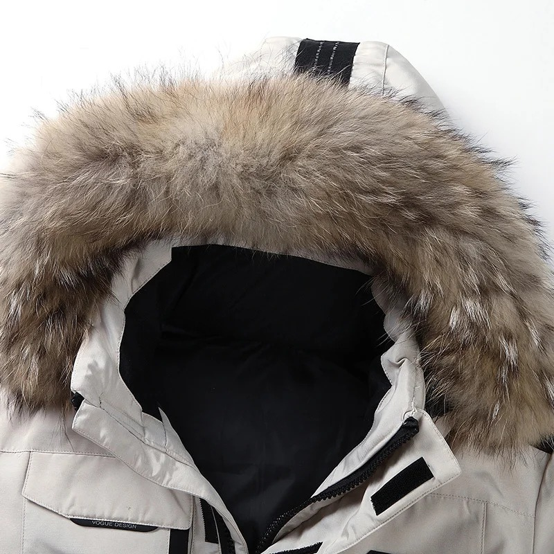 Bergtop Men's Parka Jacket | Removable Fur Collar, Windproof Winter Wear 6