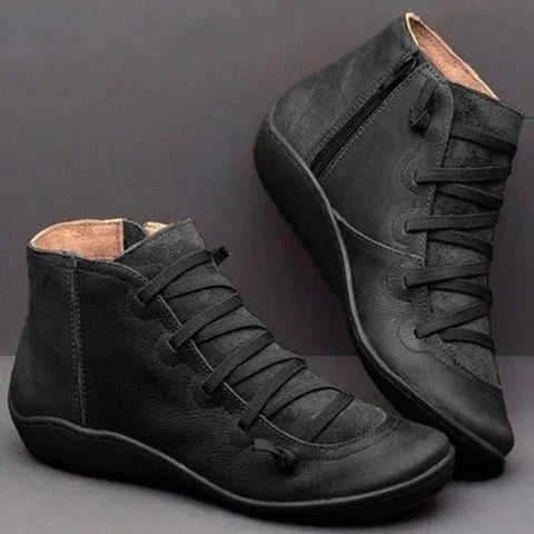 Bocata Women's Ankle Boots | PU Leather, Cozy Lining 1