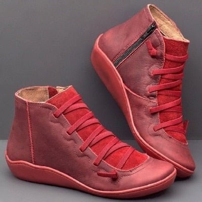 Bocata Women's Ankle Boots | PU Leather, Cozy Lining 6