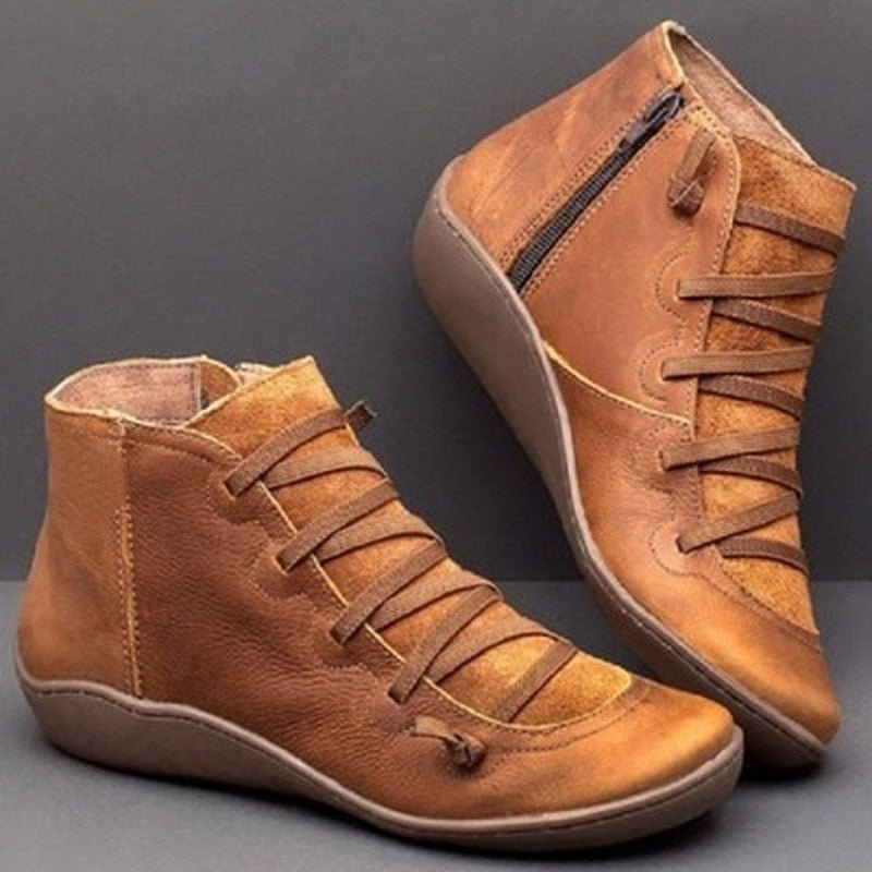 Bocata Women's Ankle Boots | PU Leather, Cozy Lining 7