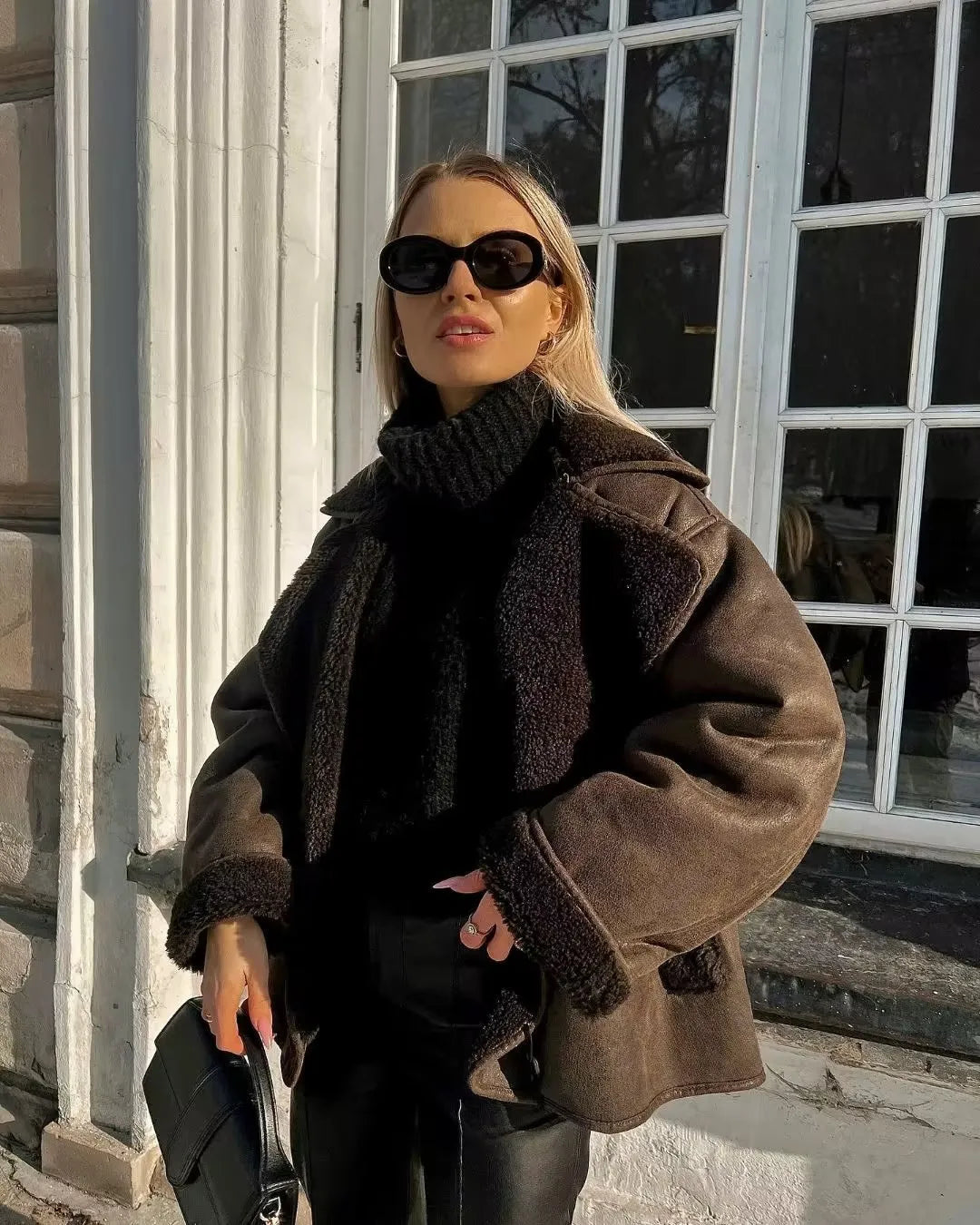 Bree Oversized Jacket | Teddy Lining, Casual 1