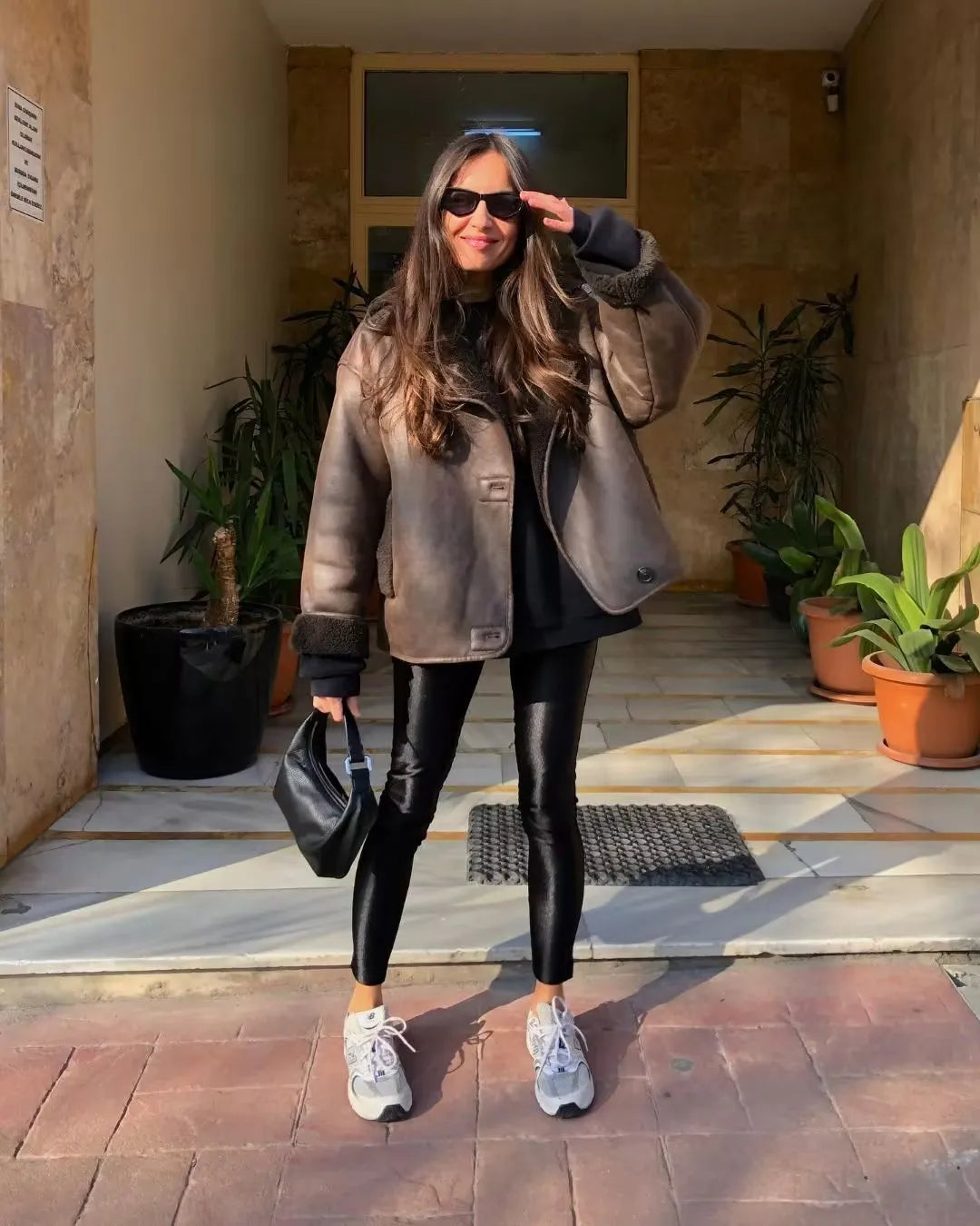 Bree Oversized Jacket | Teddy Lining, Casual 3