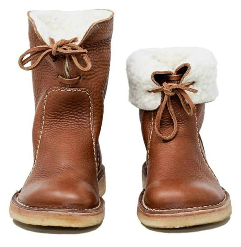 Bree Waterproof Vintage Boots | Premium Wool Lining 2