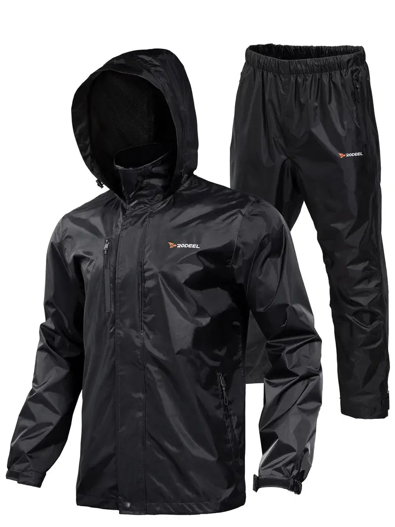 Breeze Men's Waterproof Jacket | Breathable Raincoat for Outdoor Activities 1