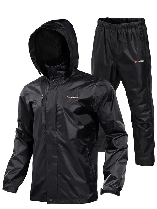 Breeze Men's Waterproof Jacket | Breathable Raincoat for Outdoor Activities 1