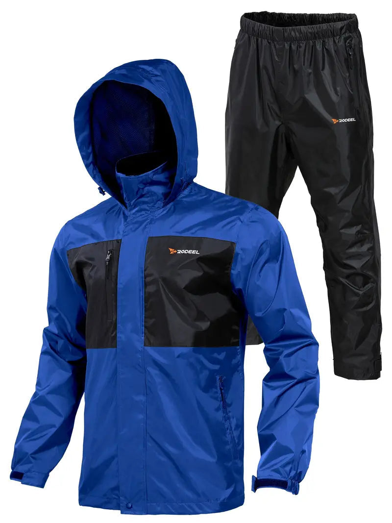 Breeze Men's Waterproof Jacket | Breathable Raincoat for Outdoor Activities 2