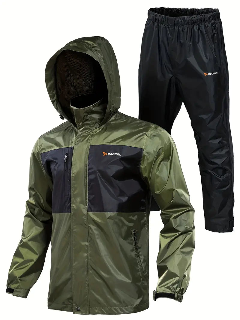 Breeze Men's Waterproof Jacket | Breathable Raincoat for Outdoor Activities 4