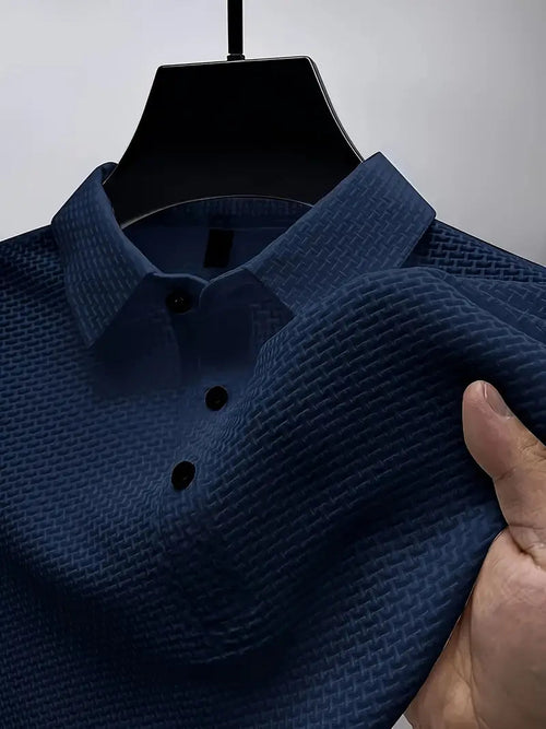 Breezy Men's Polo Shirt | Quick Dry Mesh Fabric, Breathable 1