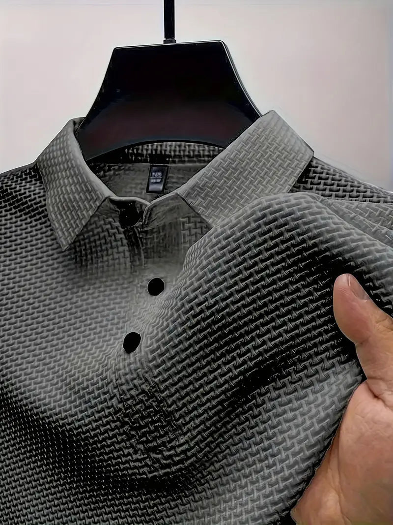 Breezy Men's Polo Shirt | Quick Dry Mesh Fabric, Breathable 3