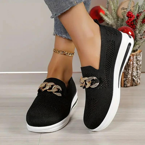 Breezy Women's Sneakers | Lightweight Mesh Slip-On Comfort 0