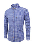 Bri Men's Checked Shirt | Lightweight Fabric, Stylish & Versatile 0