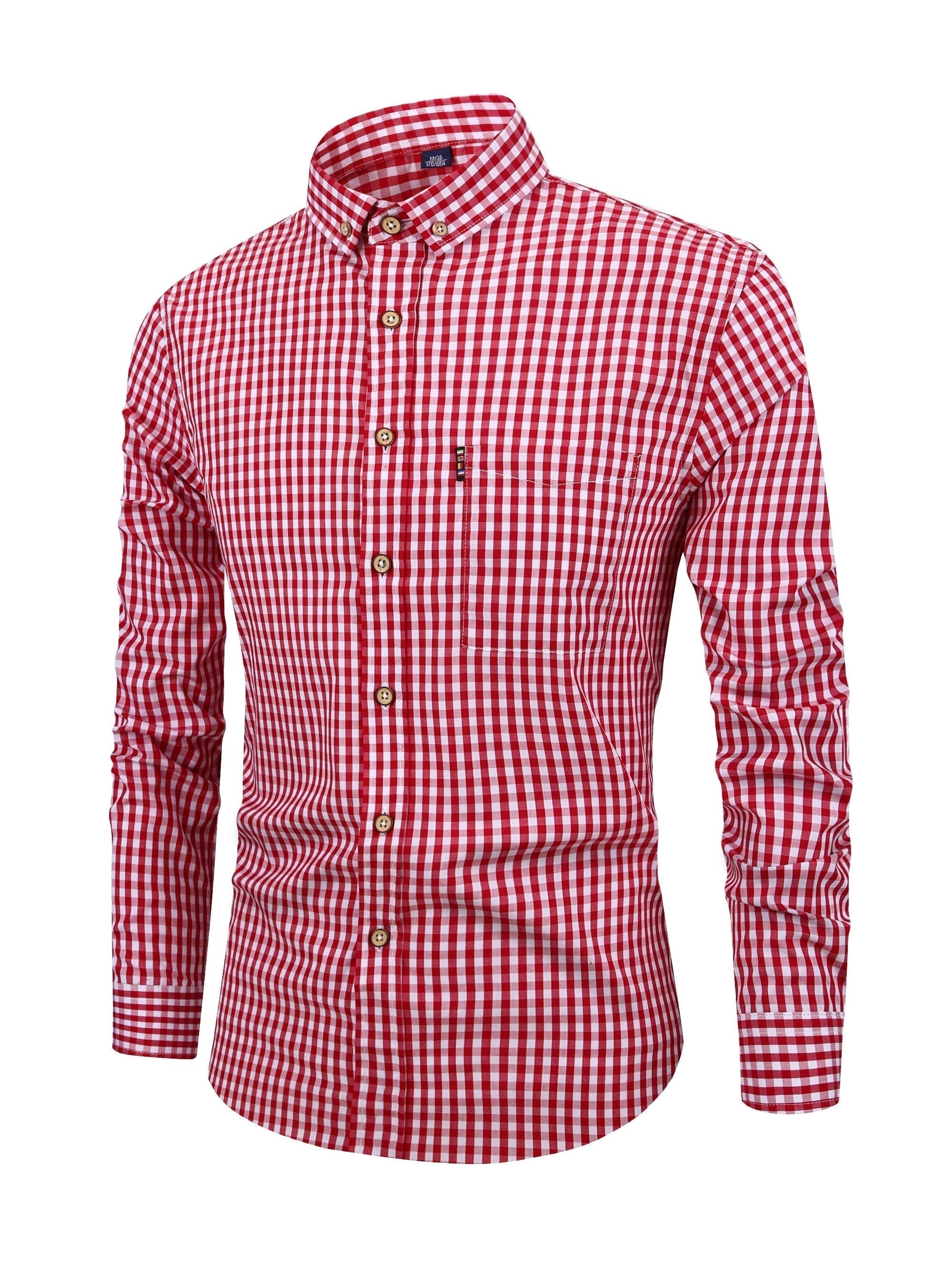 Bri Men's Checked Shirt | Lightweight Fabric, Stylish & Versatile 1