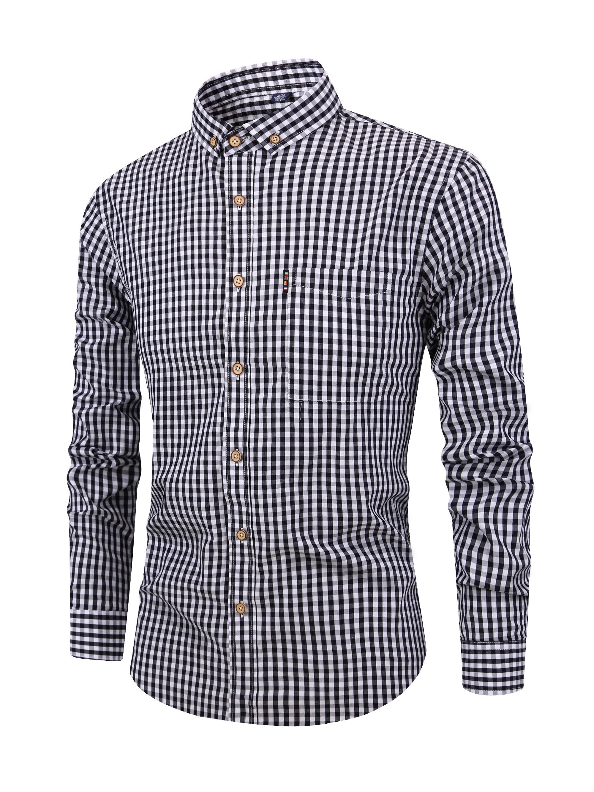 Bri Men's Checked Shirt | Lightweight Fabric, Stylish & Versatile 5