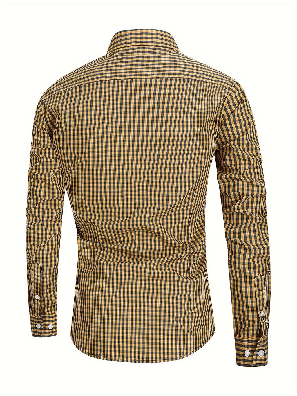 Bri Men's Checked Shirt | Lightweight Fabric, Stylish & Versatile 8