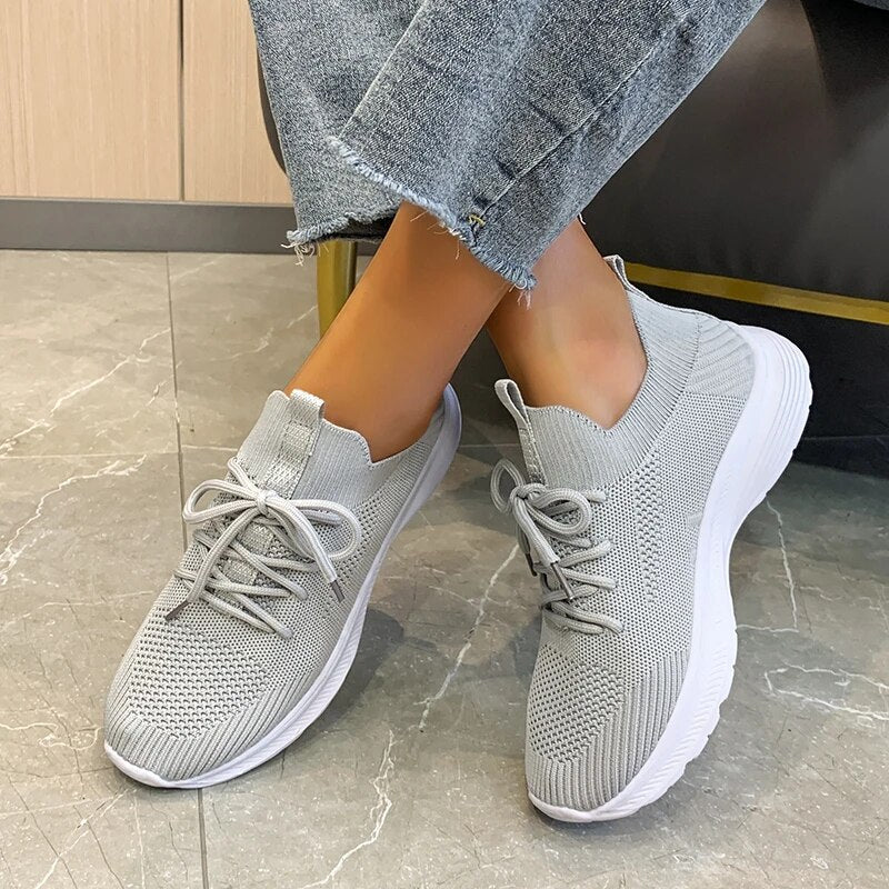 Brielle Women's Lace-Up Shoes | Breathable Comfort, Modern Style 1