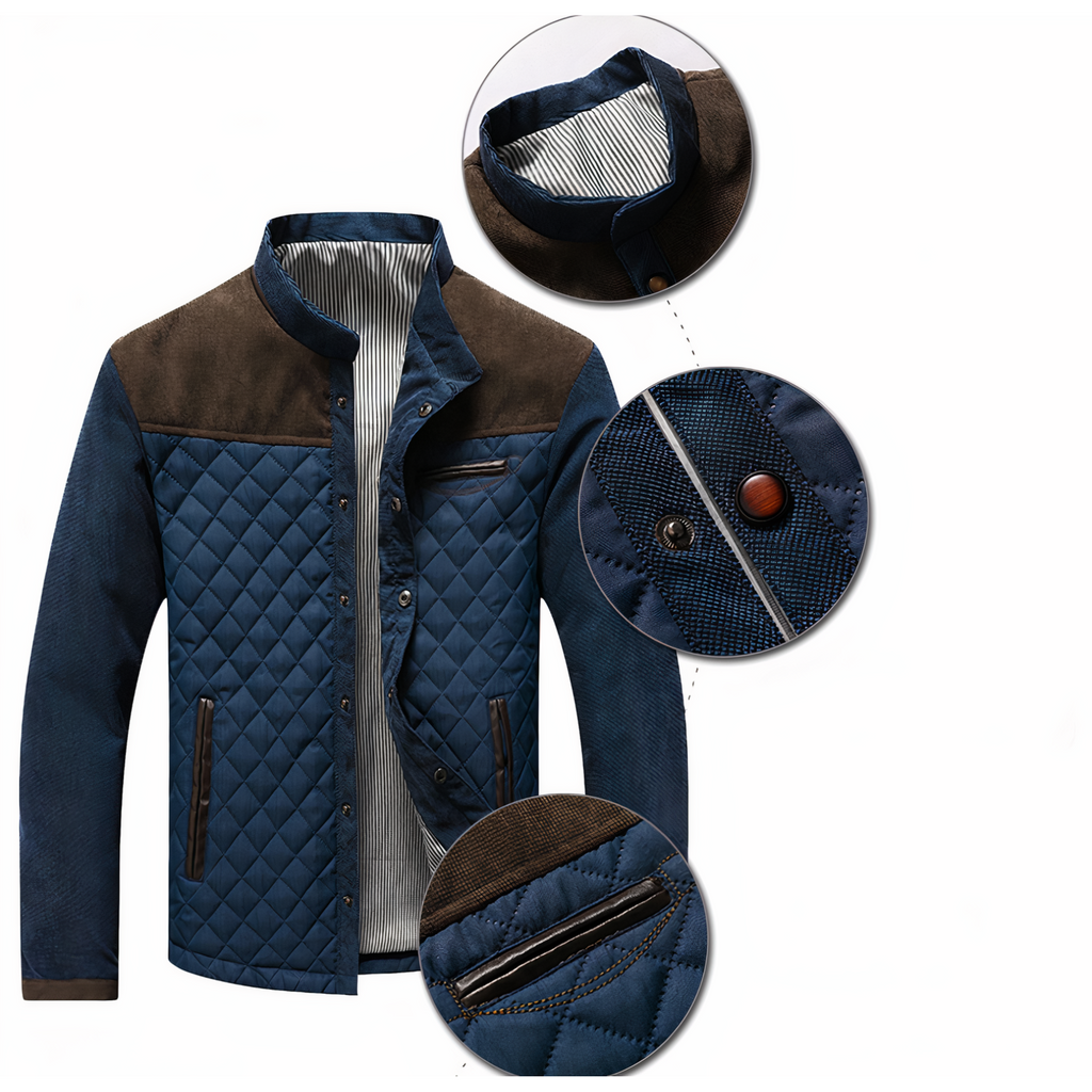 Caleb Men's Outdoor Jacket | Heat-Tech Fabric, Stylish Design 3