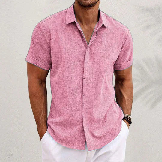 Cali Men's Casual Shirt | Cotton-Linen Blend 5