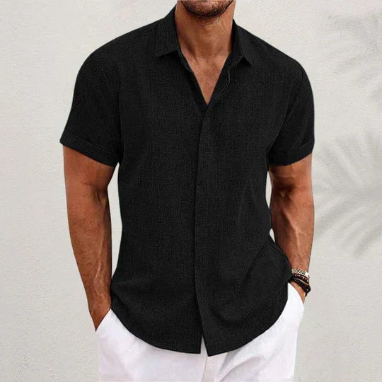 Cali Men's Casual Shirt | Cotton-Linen Blend 6