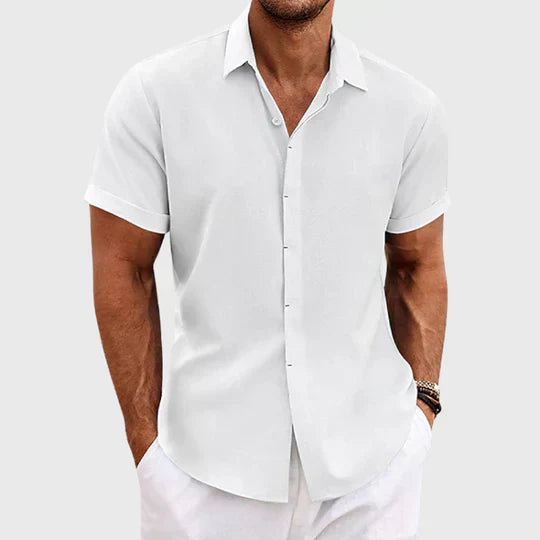 Cali Men's Casual Shirt | Cotton-Linen Blend 7