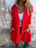 Cali Women's Blazer | Casual Cotton with Hood, Flattering Fit 0