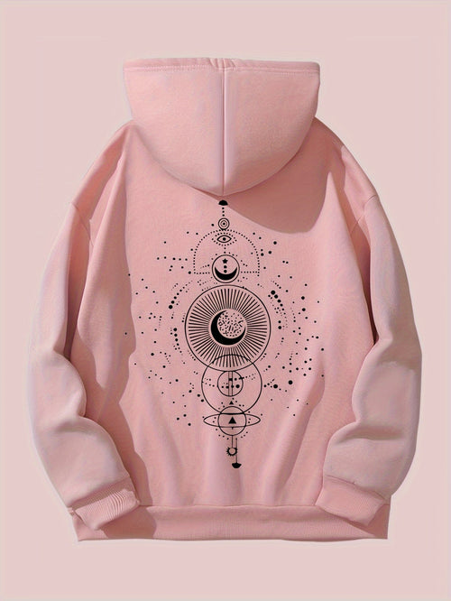 Cali Women's Pullover Hoodie | Unique Back Print, Casual Style 1