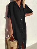 Cami Women's Dress | Breathable Linen, Casual Elegance 0