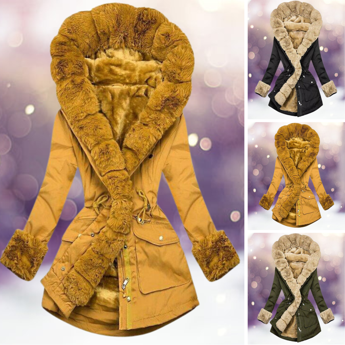 Cami Women's Jacket | Cozy Plush Lining, Stylish Winter Coat 2
