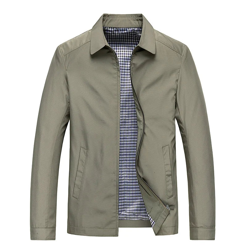 Carter Men's Jacket | Timeless Elegance, Versatile Style 5