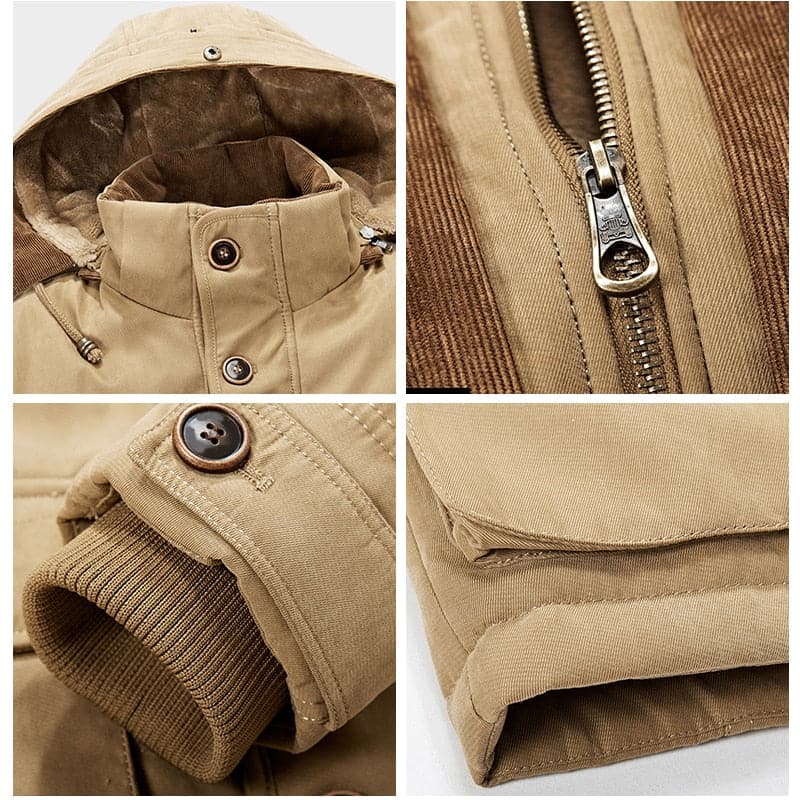 Carter Men's Winter Jacket | Exceptional Warmth, Versatile Style 6