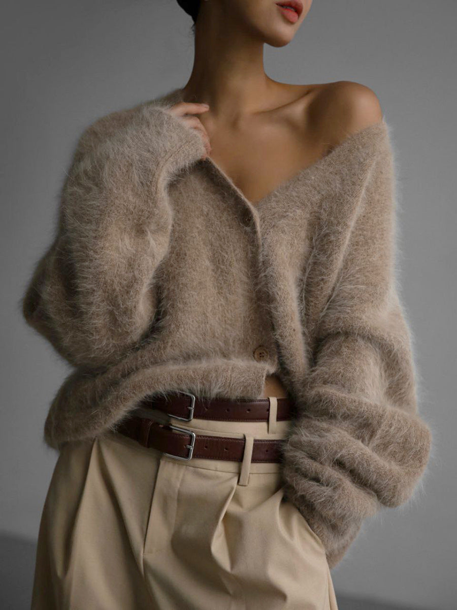 Cassey Women's Cardigan | Relaxed Fit, Elegant Design 0