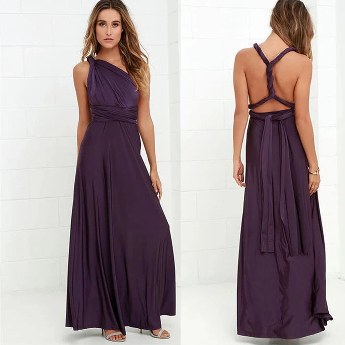 Cato Women's Wrap Dress | Versatile Polyester Design 3