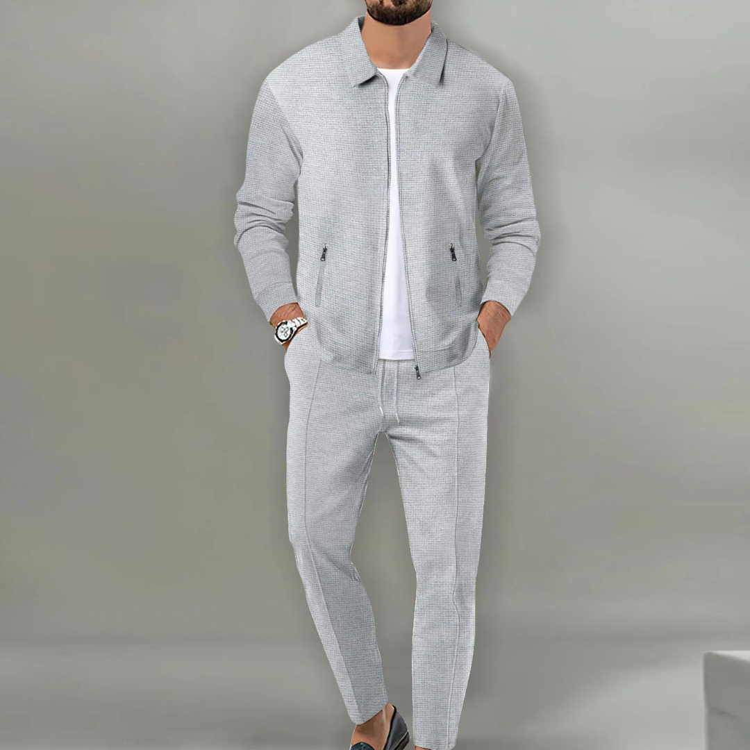 Cleo Men's Cardigan Set | Slim-Fit, Versatile Style 3