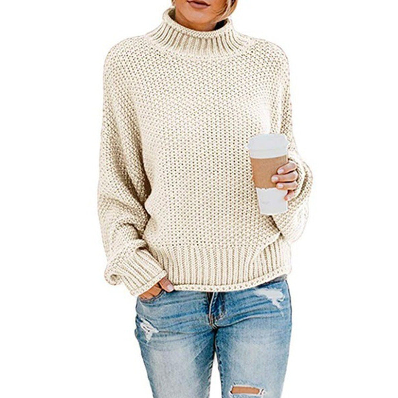 Cleo Women's Black Turtleneck Sweater | Cozy & Stylish 0