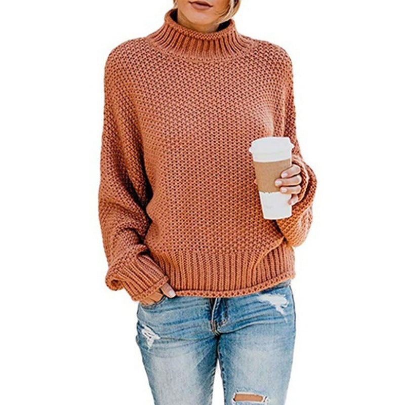 Cleo Women's Black Turtleneck Sweater | Cozy & Stylish 2