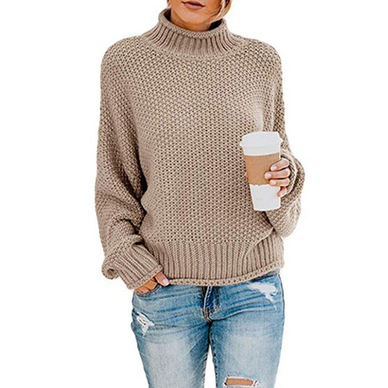 Cleo Women's Black Turtleneck Sweater | Cozy & Stylish 3