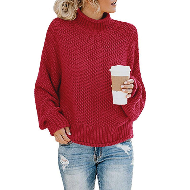 Cleo Women's Black Turtleneck Sweater | Cozy & Stylish 4