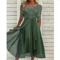 Cleo Women's Chiffon Dress | Elegant Versatile Design 0